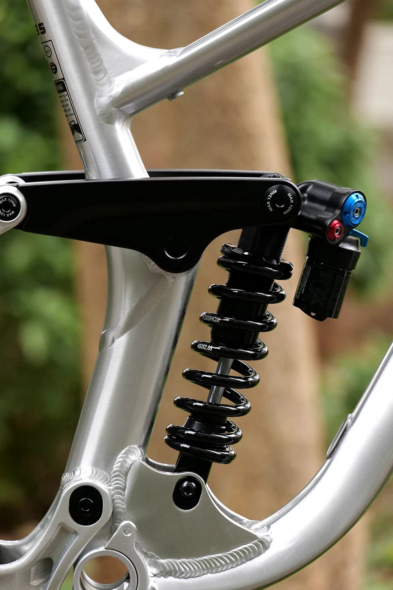 Bicycle Soft Tail Frame, Trunnion，Full Suspension, 29/27.5ER Boost, 148mm,Aluminium,  Travel 175mm 4 Links,MTB, AM DH Cycling