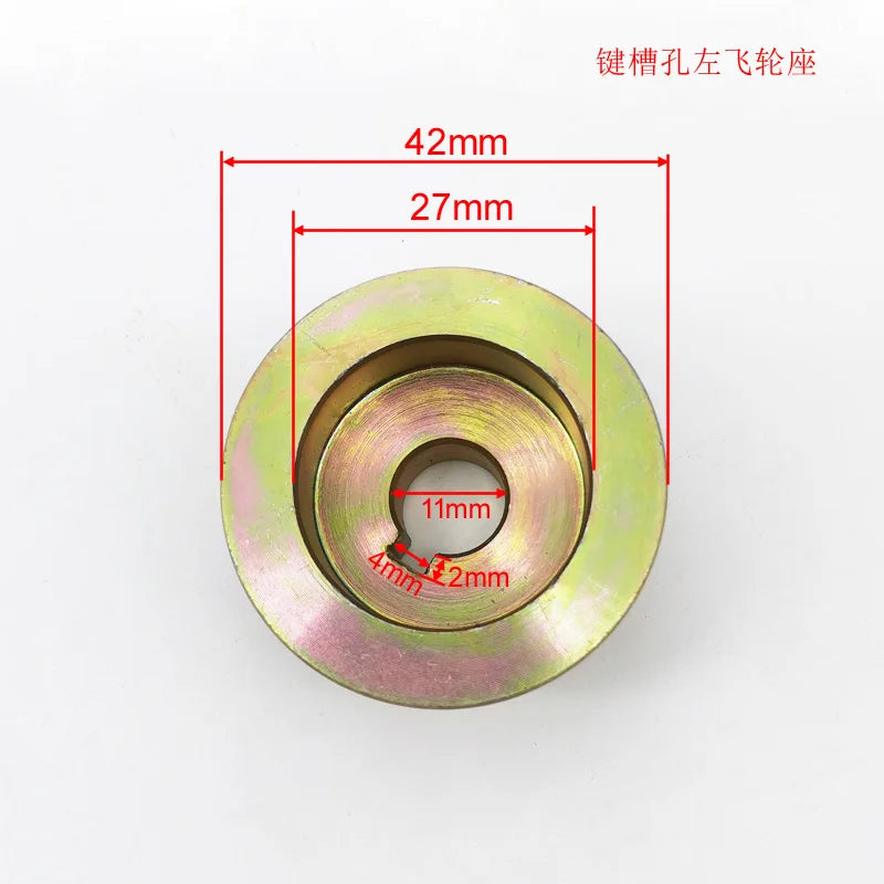 16T 18T 20T 22T Ebike Freewheel with Adaptor base for Unite Motor 1/2"x"1/8" Chain Fit #410 Bicycle Chain For Left Drive motor