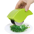 1pc  Stainless Steel Kitchen Gadget Set - Includes Melon Baller, Garlic Grinder, Can Opener, Cheese Shaver & Pizza Cutter
