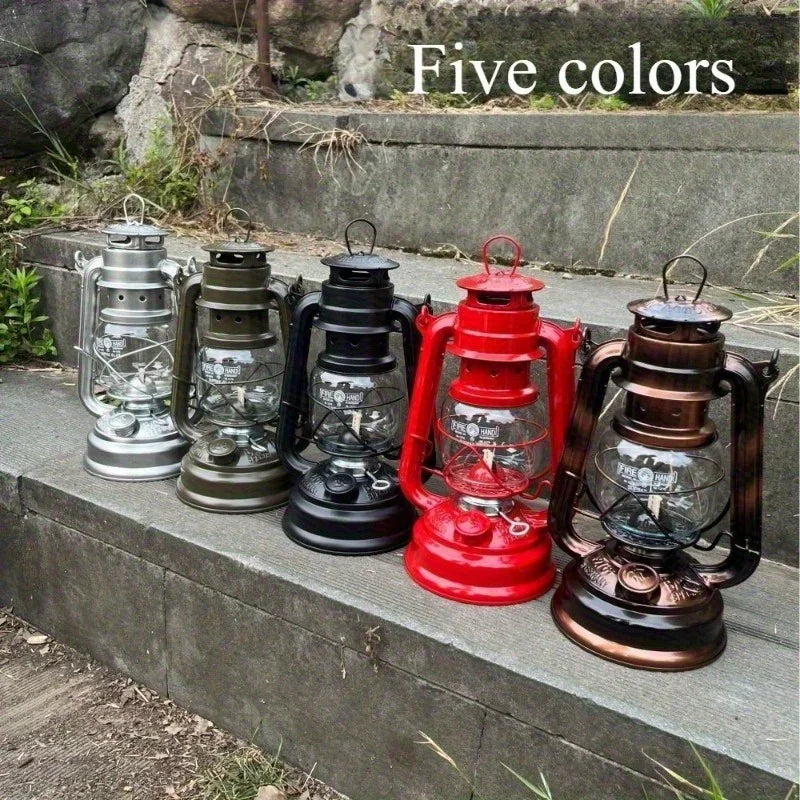 276 Hand Horse Lantern Retro Portable Camping Lantern Camping Lantern Barbecue Outdoor Tent Lantern Emergency Lighting