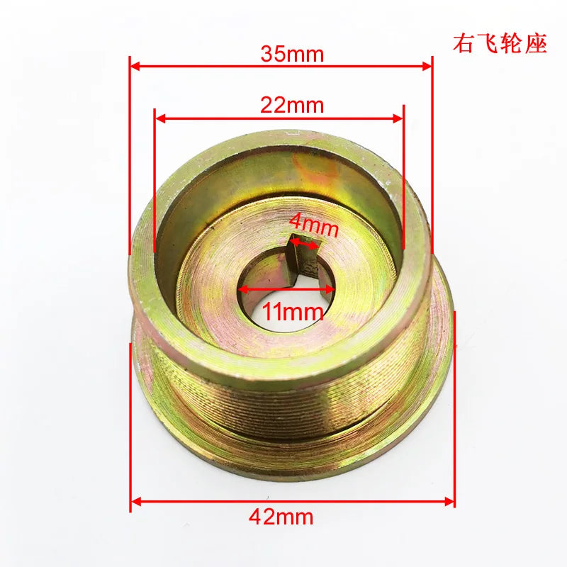 16T 18T 20T 22T Ebike Freewheel with Adaptor base for Unite Motor 1/2"x"1/8" Chain Fit #410 Bicycle Chain For right Drive motor