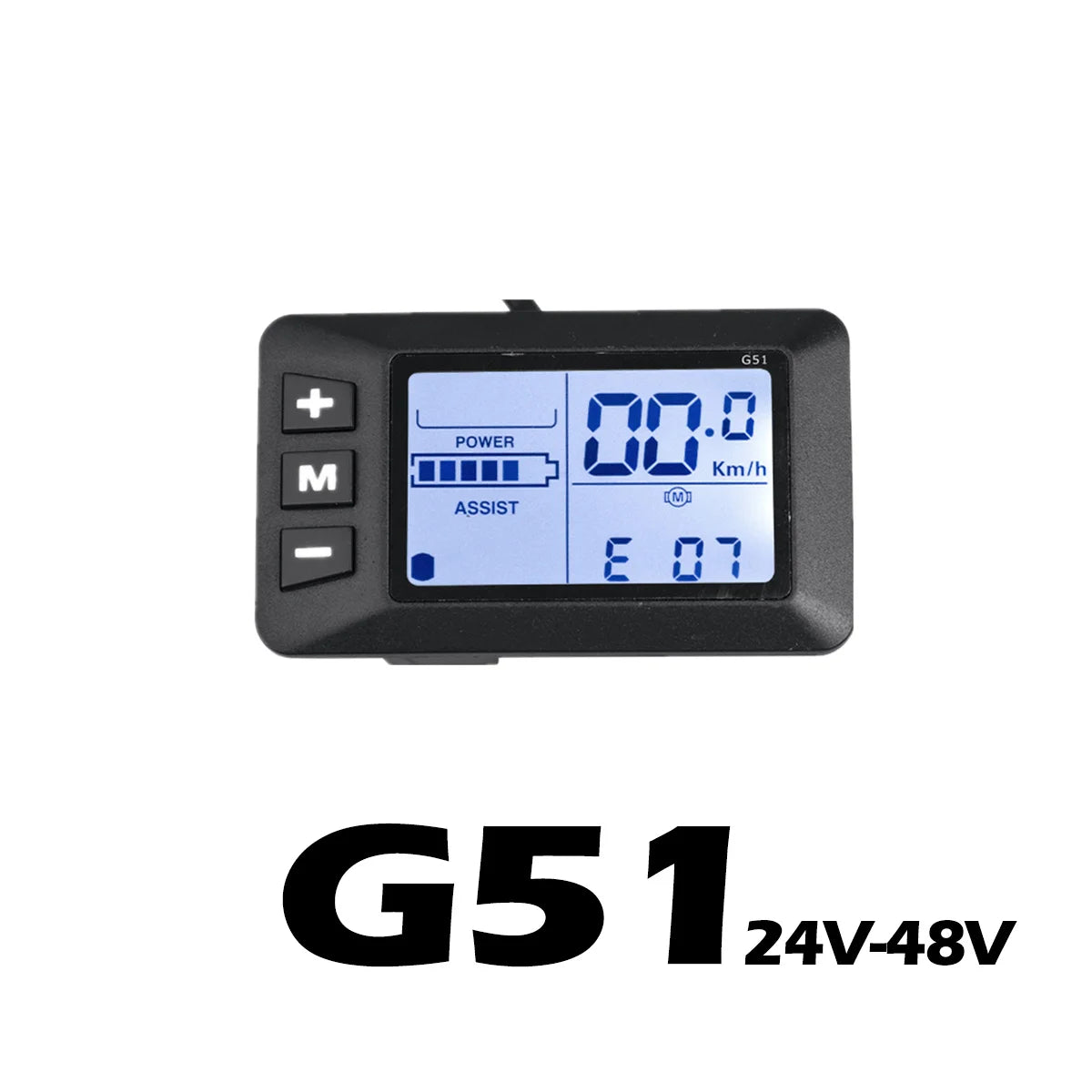 24V 36V 48V 60V Electric Bike Brushless Controller with LCD Display E-bike Accessories Parts E-Scooter 500W S886 S830 G51 S866