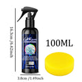Auto-Glas-Anti-Regen-Spray, wasserabweisende Beschichtung, wasserdichter, regenfester, beschlagfreier Glasreiniger, Auto-Windschutzscheiben-Reiniger