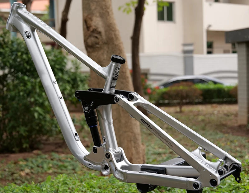 Bicycle Soft Tail Frame, Trunnion，Full Suspension, 29/27.5ER Boost, 148mm,Aluminium,  Travel 175mm 4 Links,MTB, AM DH Cycling