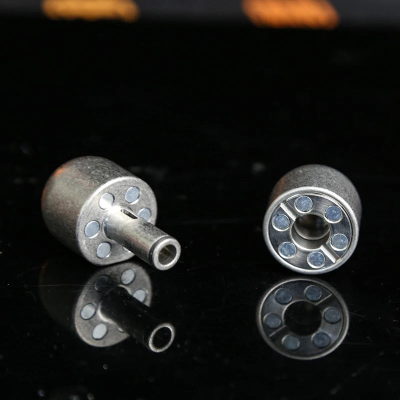 Magnetic Fidget Slider - Metal Push-Pull Sensory Toy for ADHD & Anxiety Relief - EDC Fidget Spinner for Autism & Stress