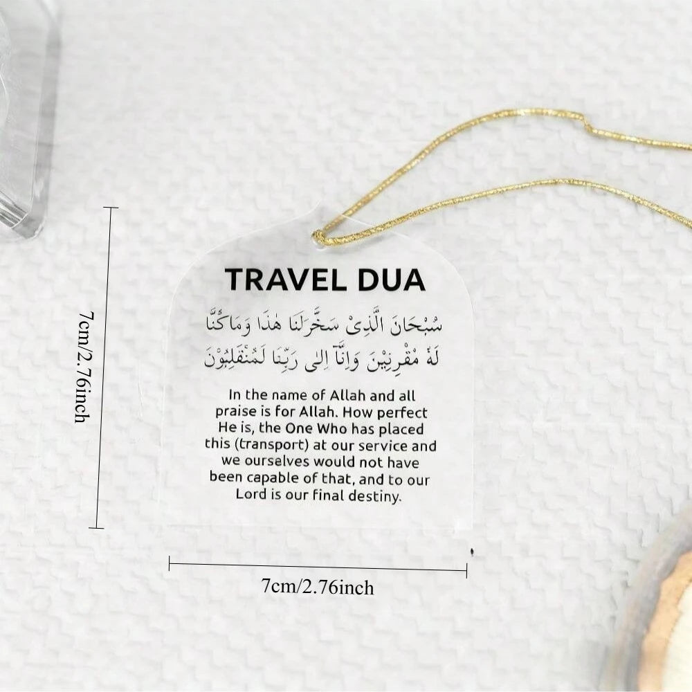 Islamic Travel Prayer Ornaments and Car Pendants: Mihrab Acrylic Hanging Decorations, Eid Al-Fitr Gifts, Ramadan Gifts