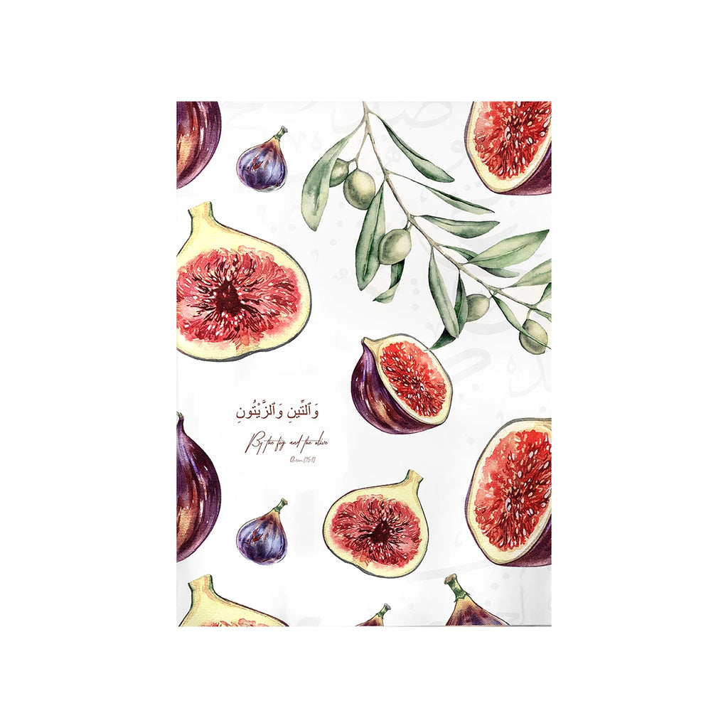 Islamic Quran Fig Olive Tree Pomegranate Wall Art Print Poster Abstract Canvas Painting Muslim Wall Art Home Decor Ramadan Gifts