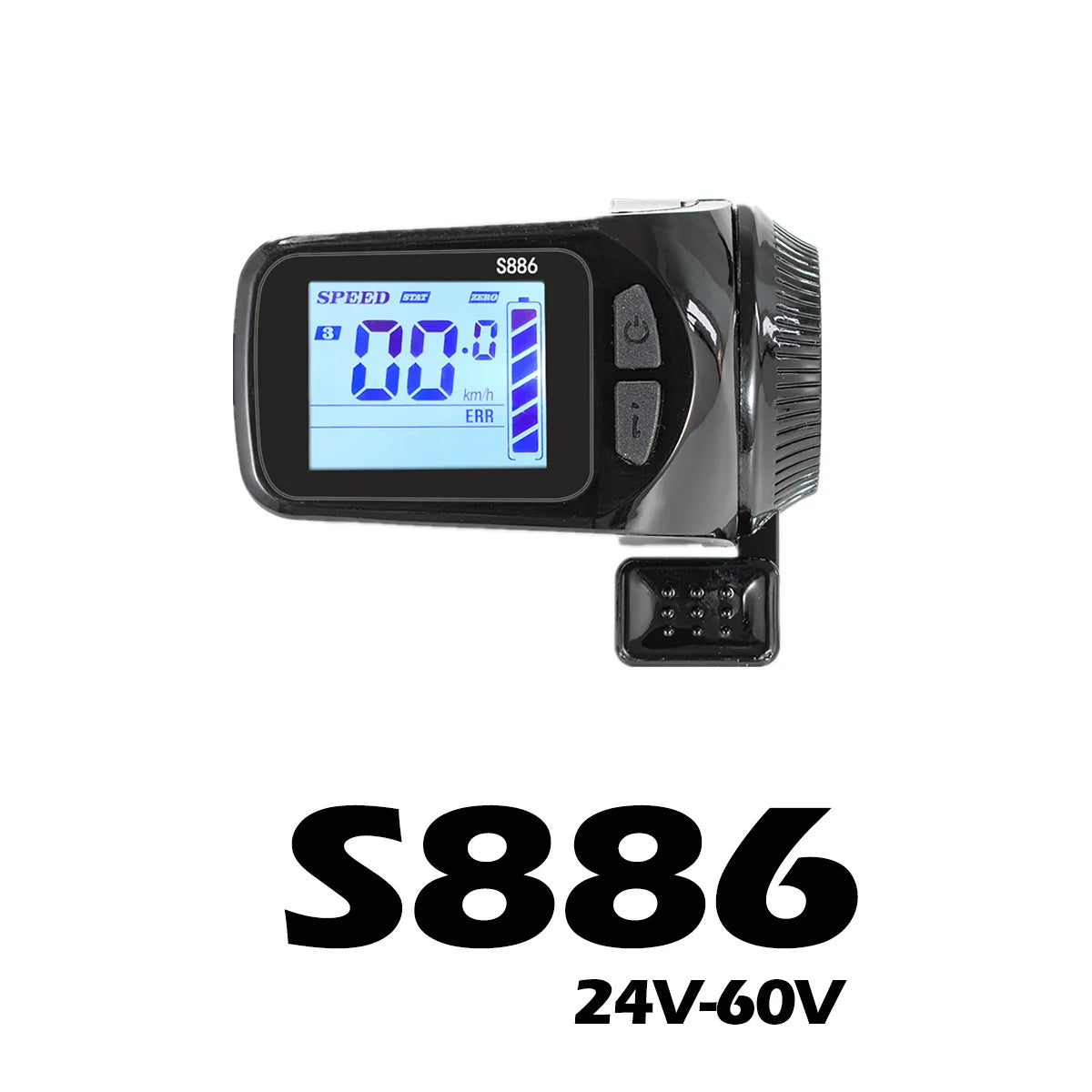 24V 36V 48V 60V Electric Bike Brushless Controller with LCD Display E-bike Accessories Parts E-Scooter 500W S886 S830 G51 S866
