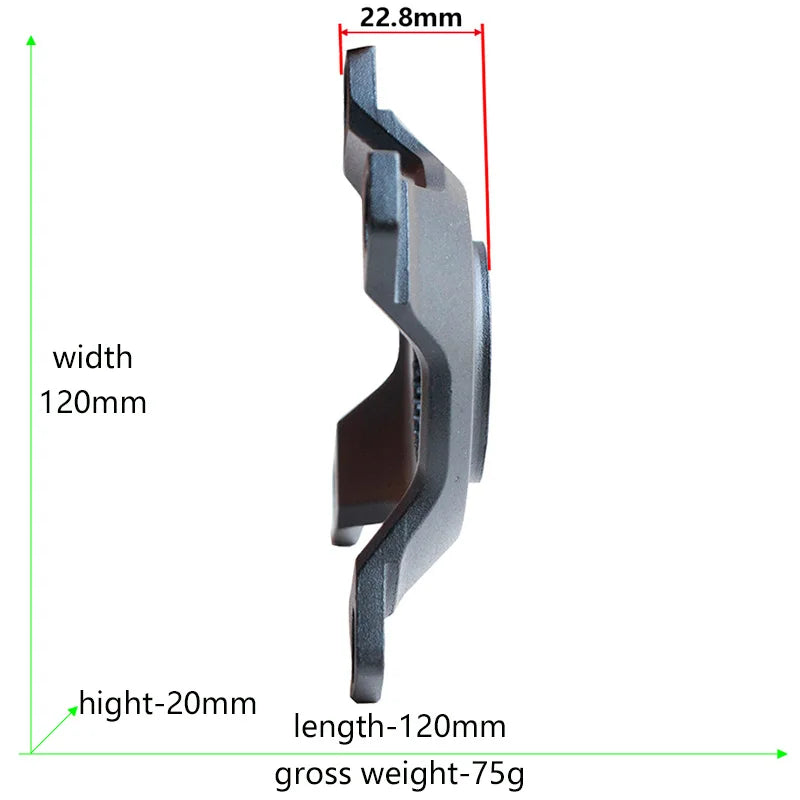 E-bike 42T Mid Motor Chainwheel For E8000 M500/G520 M510/G522 M600/G521 M620/G510 M420/G332 M615/M820 104BCD Conversion Base8FUN