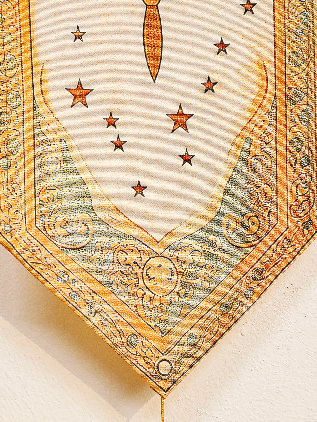 Islamic Ramadan Wall Banner Moon Star Lantern Tapestry for Eid Mubarak Kareem Muslim Festival Home Decor Hanging Ornaments Gifts