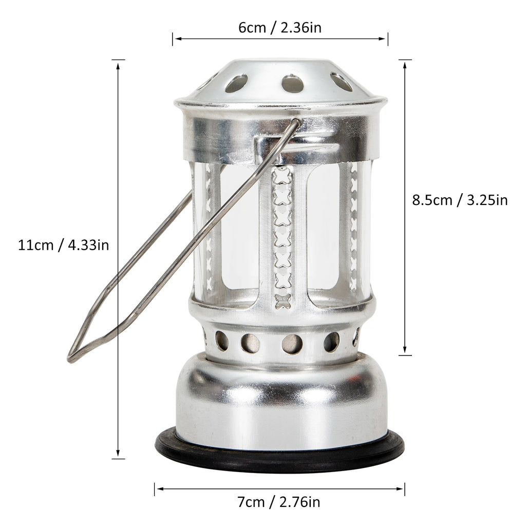 Portable Candle Lantern Night Fishing Hanging Outdoor Camping Aluminium Alloy Candle Lamp outdoor candle lantern candle lantern