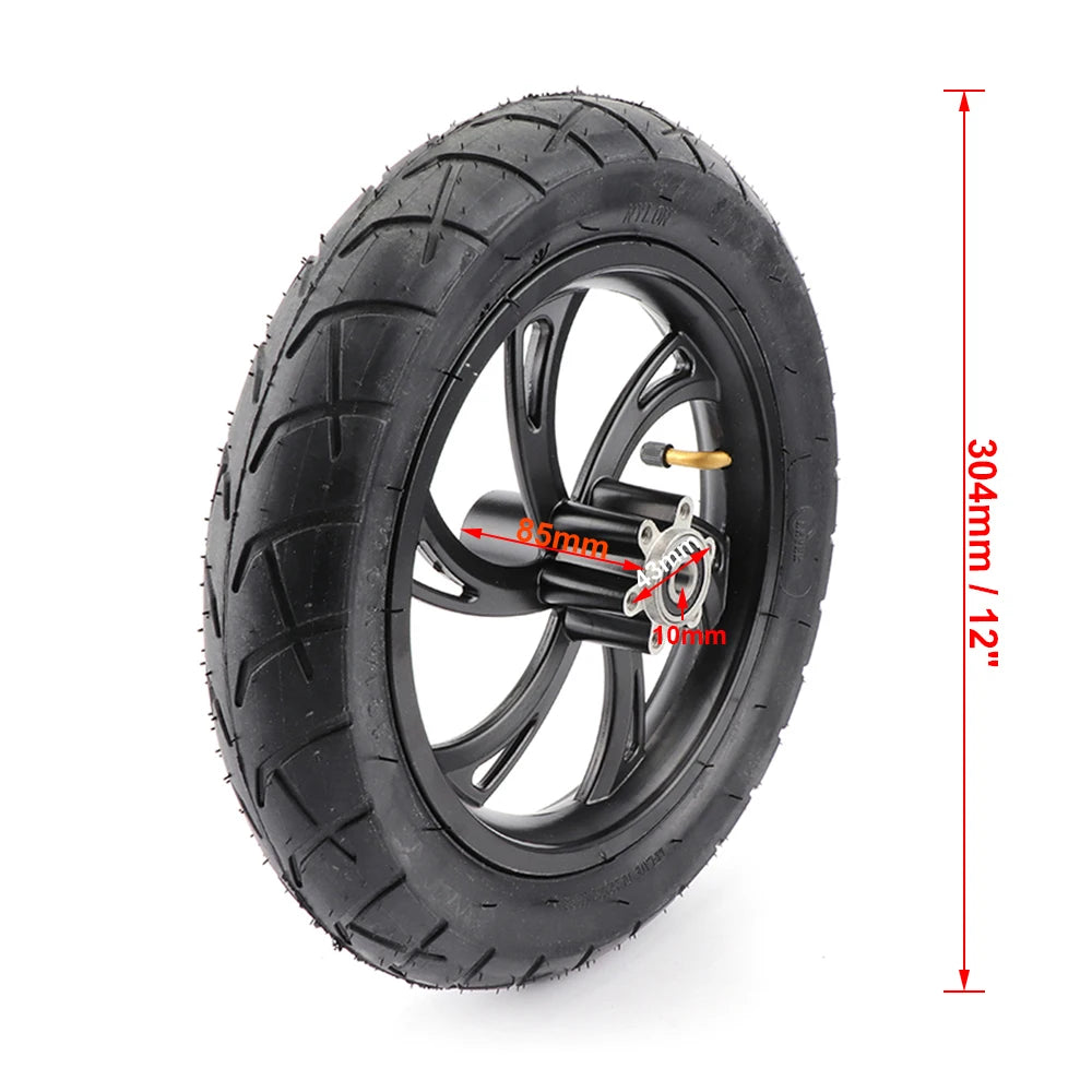 12-inch Wheels Tire 12 1/2X2 1/4 Motorcycle tires Rim for Electric Bicycle Electric Scooter Folding Bicycle E-bike Parts