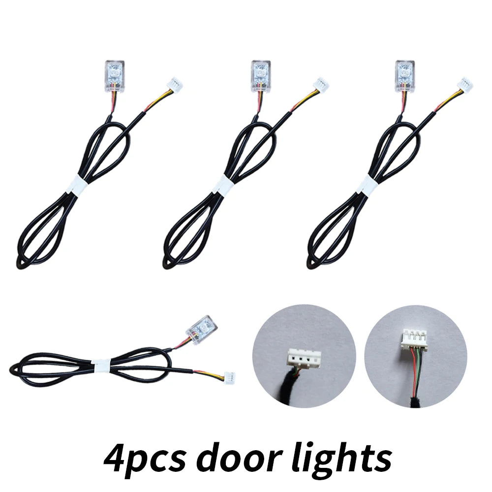 "Magic lantern" Symphony Ambient Light Accessories Full Colors Streamer Rainbow Parts 3 pin 3 wires LED Interior Mouldings