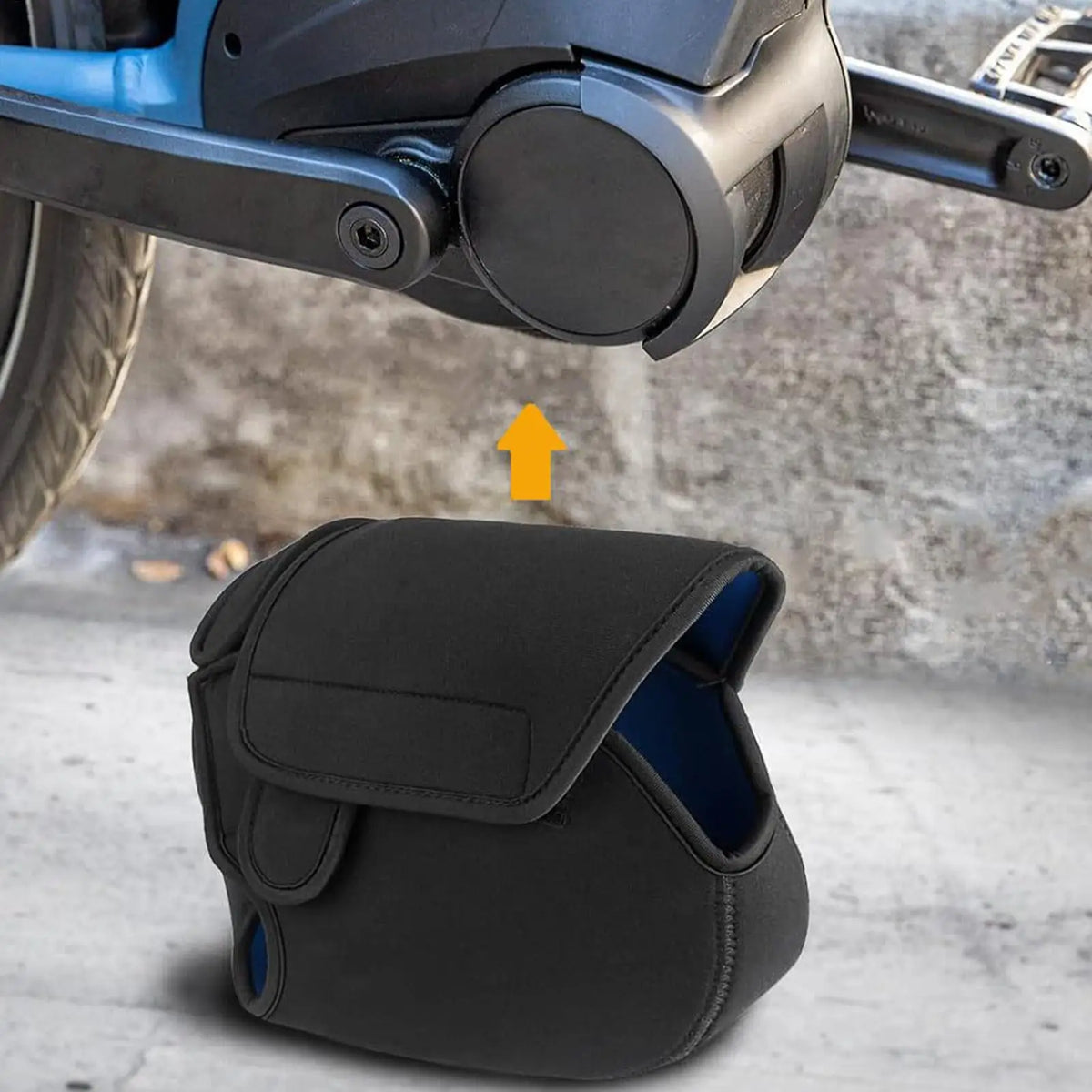 E-Bike Engine Cover Windproof Waterproof Protection Electric Bike Engine Protective Cover for Transportation Storage Garage