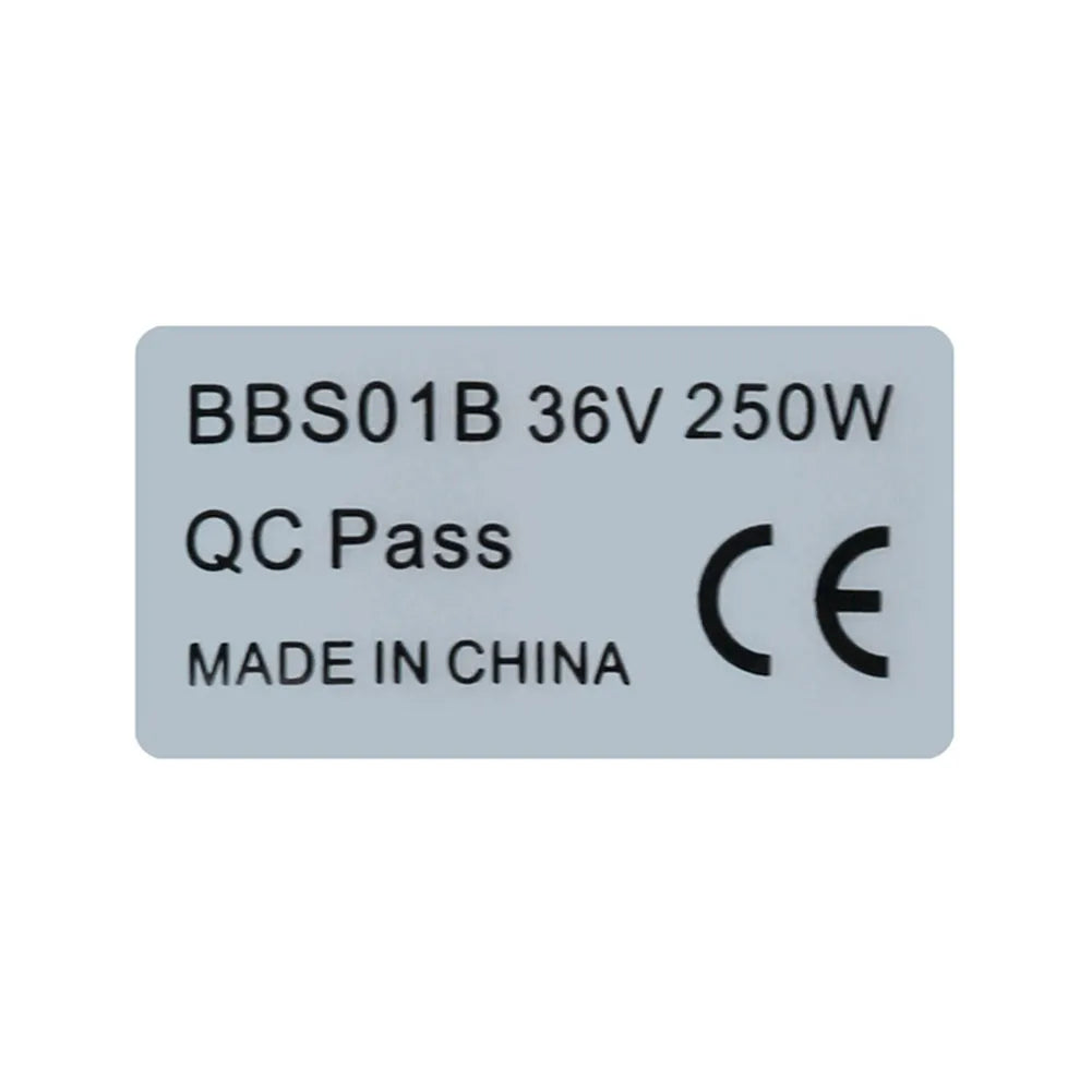 20 Pcs Ebike Stickers Label For 36V 250W/48V 750W Electric Bicycle Motor  Label Stickers For BAFANG E-bike Accessories