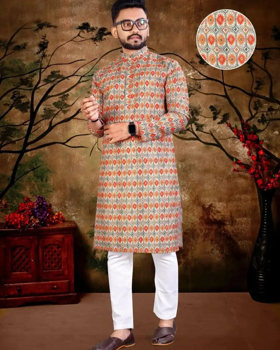 Men Islamic Arabian Patchwork Striped Embroidery Eid Muslim Long Robe Jubba Casual Thobe Men Muslim Islamic Men Robe