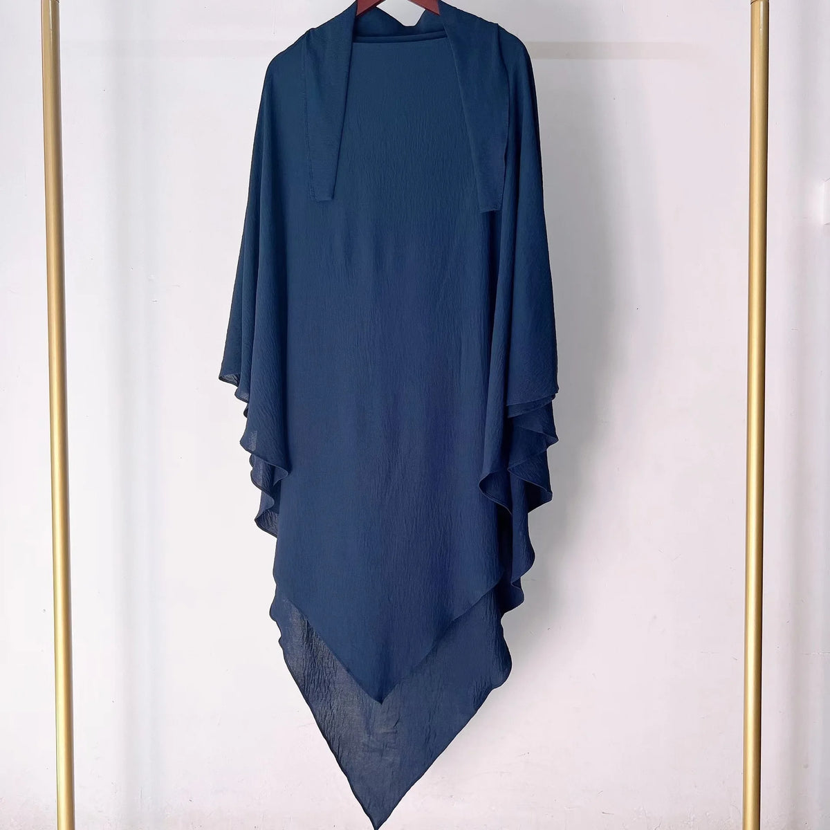 Integrated Khimar Hijab Islamic Prayer Headwear Dubai Style Eid Ramadan Religious Headdress Cosplay Costume Matching Accessory