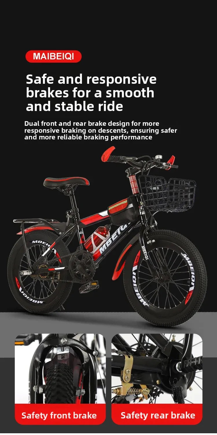 18-24 Inch Kids & Adults Mountain/Road Bike Single/Variable Speed Outdoor Commuting Bicycle for All Ages