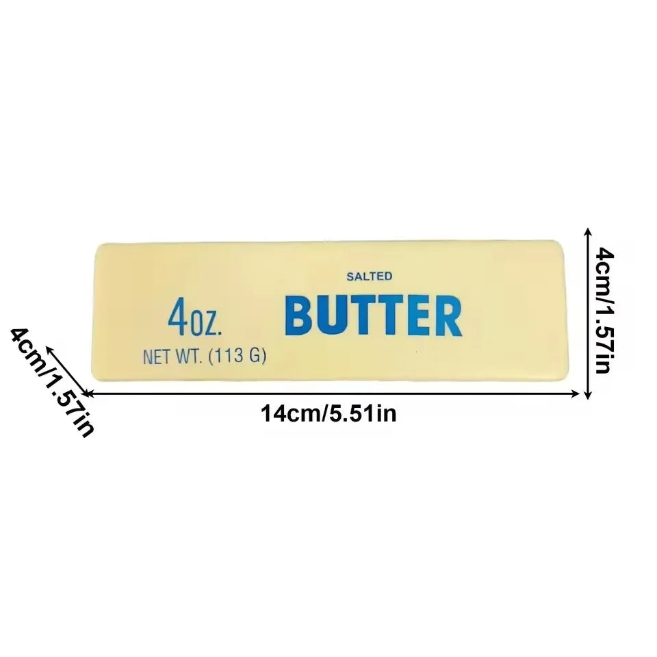2026 New Butter Stick Fidget Toys Squishy Elastic Cheese Stick Funny Decompression Stress Anxiety Relief Game Squeeze Prank Toy