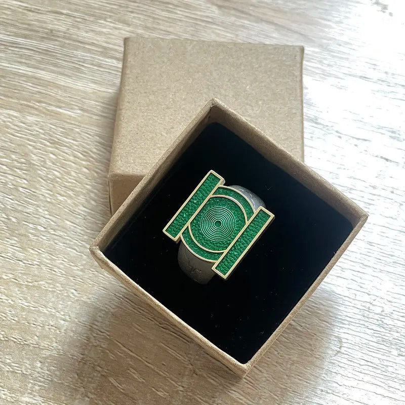 2026 Lanterns Green Lantern Corps Ring Metal Cosplay Dc Tv Series Official Collectible Prop Cosplay Costume Decor Accessory