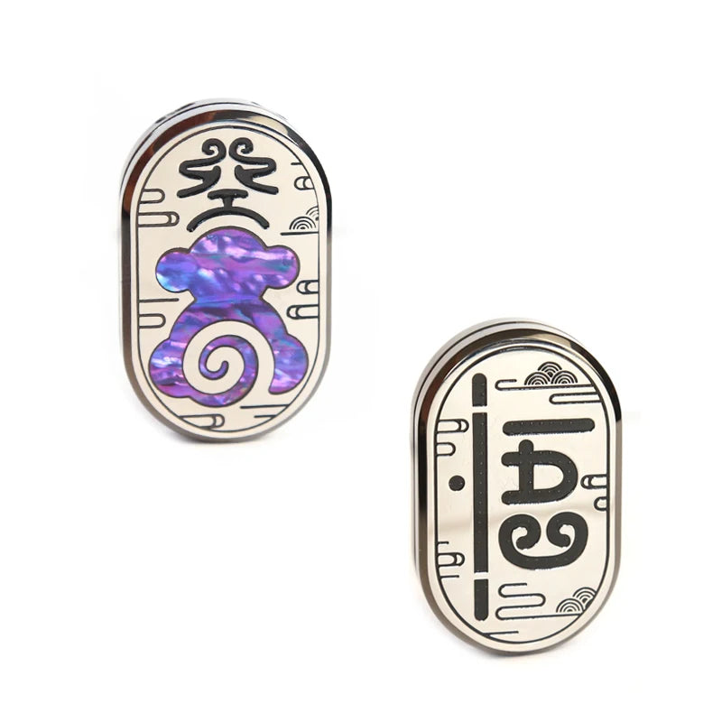 ZSTB Wu Kong Mechanic Fidget Slider  Autism Metal EDC Fidget Toys Office Desk Toys Anxiety Stress Relief Toys Adult Gift