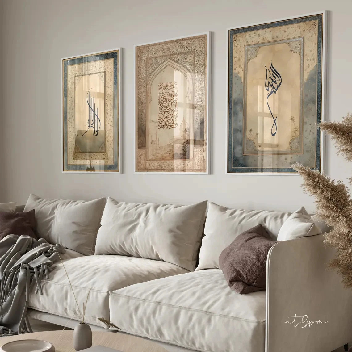 Modern,Religion Islamic  Calligraphy Quran Wall Art Print Canvas Painting Poster Picture For Living Room,Bedroom Home Decor