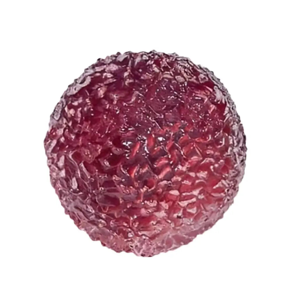 Sensory Squeeze Ball Fidget Toy with Rustling Sound Malleable Stress Relief Toy Anxiety Relief Handmade Creative Gift