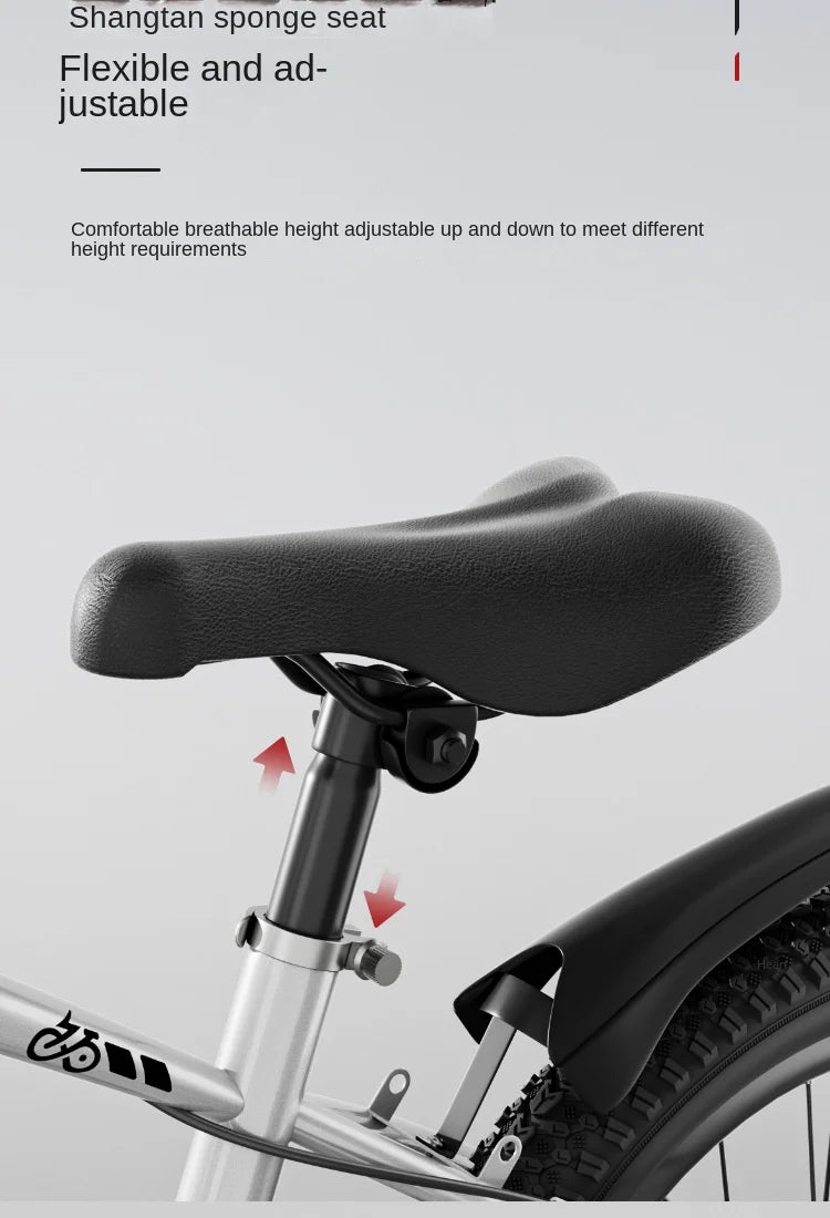 20 Inch Adult Children's Bicycles Boys Aged 6-12-15 Teenagers Middle School Students Girls Variable Speed Mountain Bikes Ultra