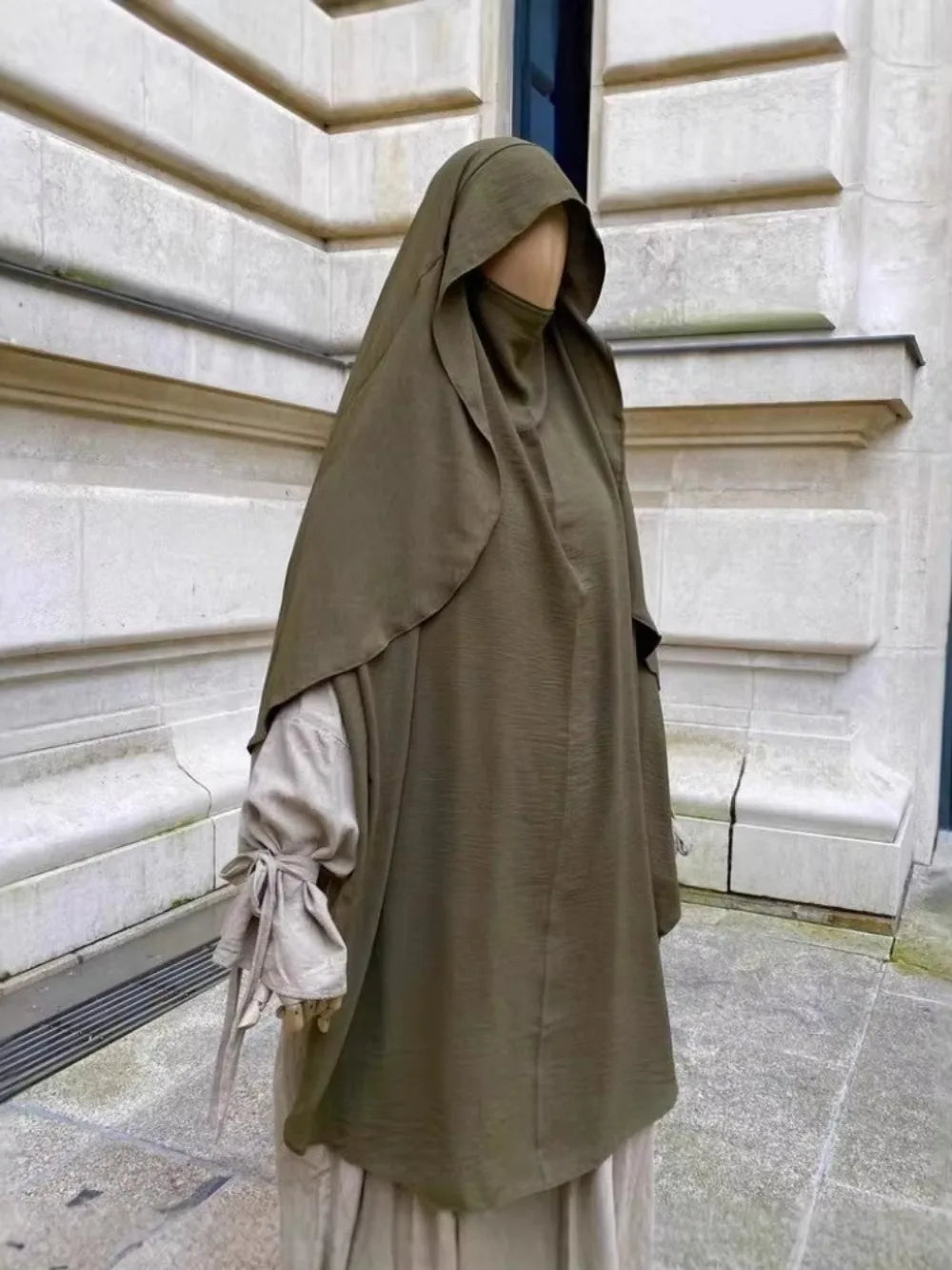 Eid Muslim Khimar Women Hijab Islamic Dubai Scarves Turban Arab Headdress Ramadan Morocco 2025 Praying Long Hijabs Headscarf