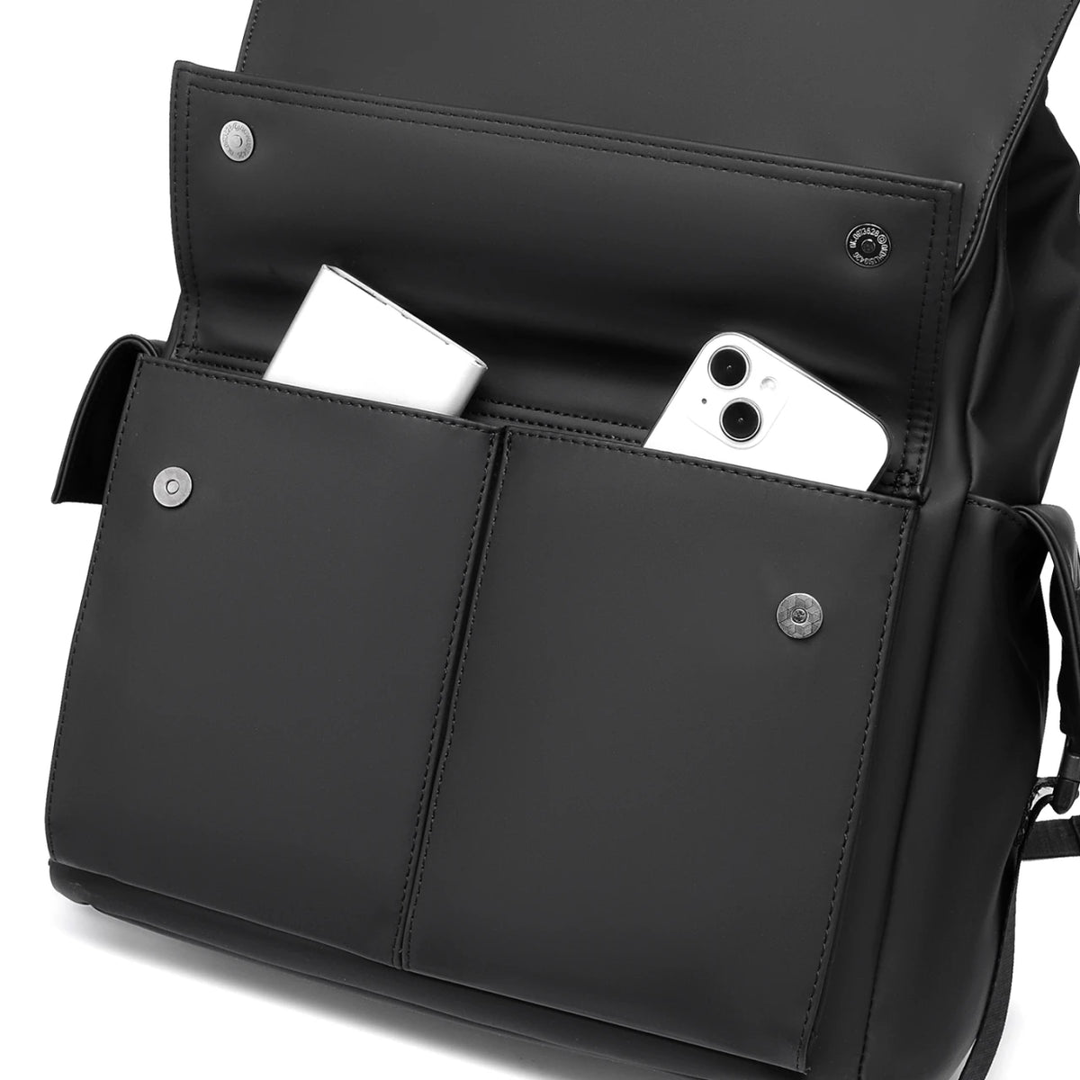 Leichter 15,6-Zoll-Laptop-Rucksack, wasserdicht, multifunktional, Reise-, Wander-, Schulrucksack, Mochila für Herren, Business, mit mehreren Taschen