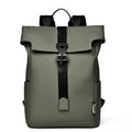 Neuer Herren-Rucksack mit Flip-Cover und magnetischer Schnalle, lässiger Outdoor-Reiserucksack, multifunktionaler Computer-Rucksack mit großer Kapazität