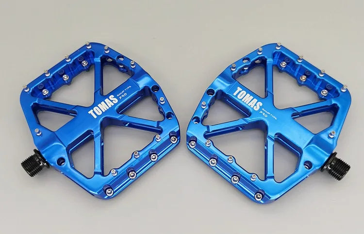 2024 new wide polished bicycle pedals Road Bicycle 3 Bearings Pedal  Mountain Bike Cycling Anti-slip Pedal