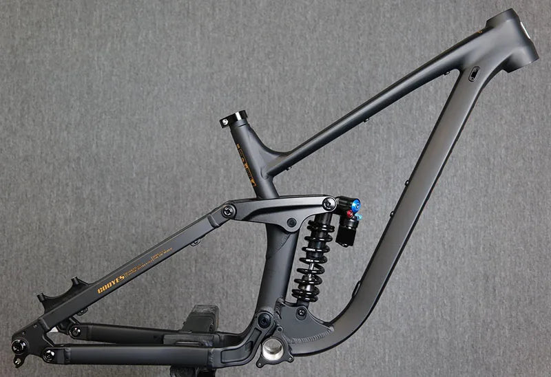 Bicycle Soft Tail Frame, Trunnion，Full Suspension, 29/27.5ER Boost, 148mm,Aluminium,  Travel 175mm 4 Links,MTB, AM DH Cycling