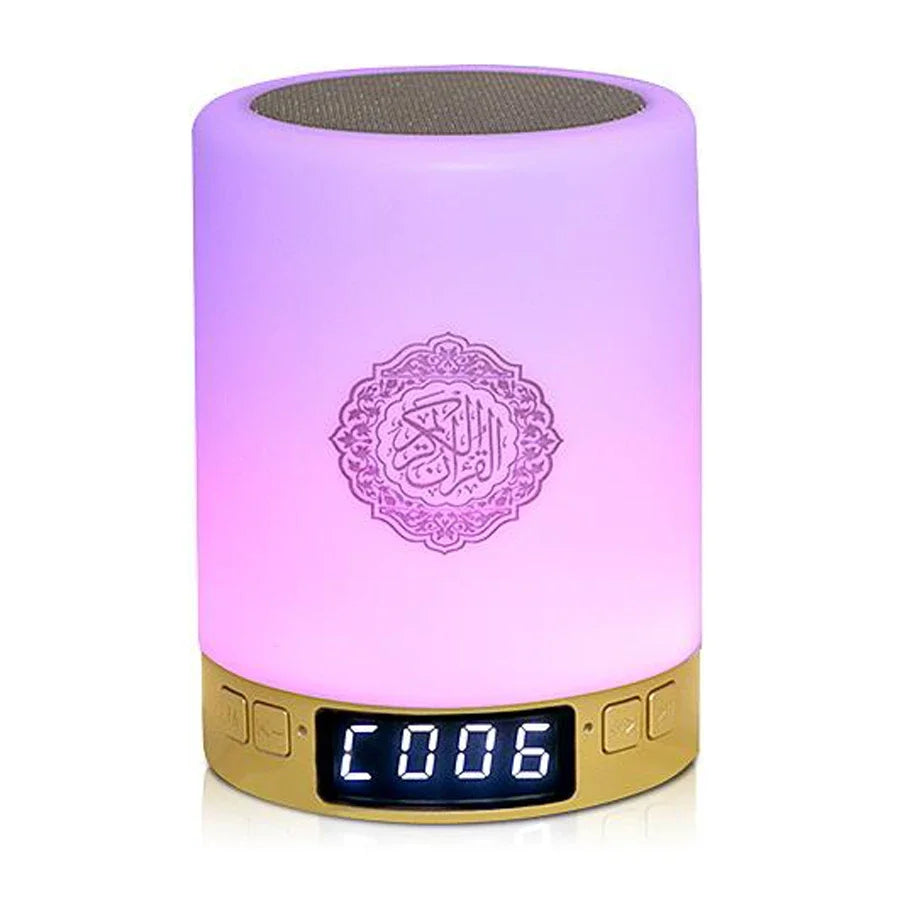 Koran Azan Islamischer Muslimischer Koran Arabischer Ramadan Kabelloser Bluetooth-Lautsprecher Tragbare Helle Nachtlampe Heilige Lampe Arabischer Islam Sound