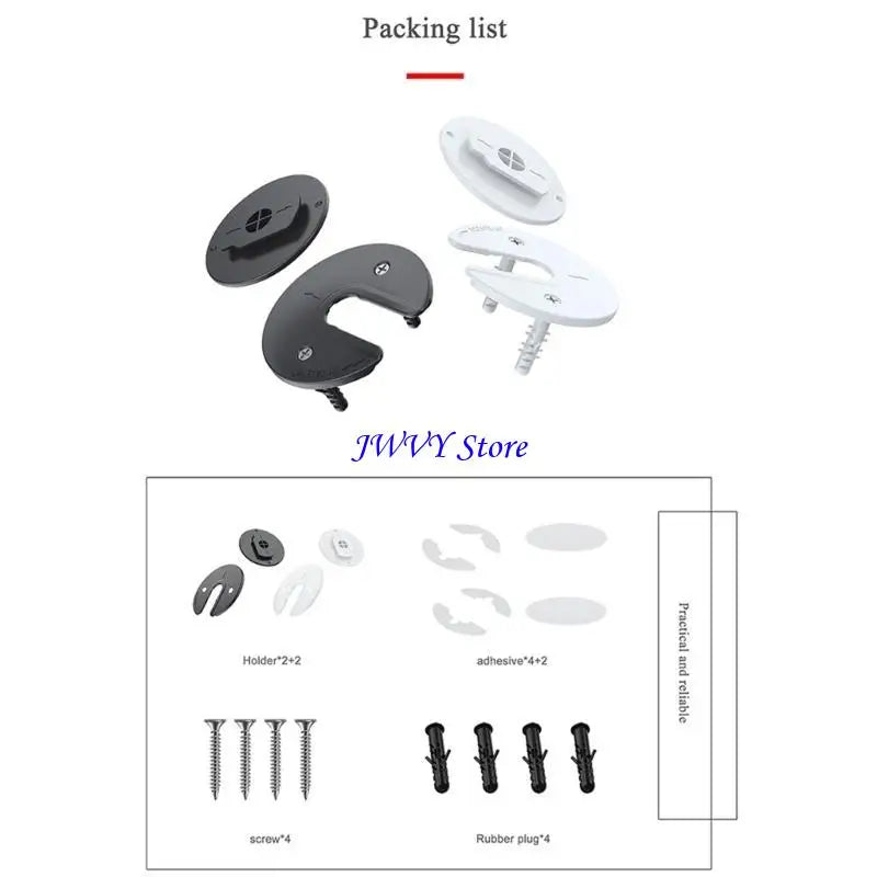 573A Router Wall Mount unterstützt Set-Top-Box/Festplatte/Mobile Power/Tablet-Speicher