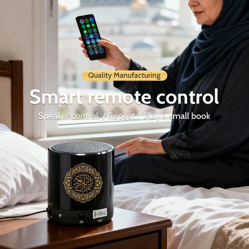 Islamic Arab Quran Mini Bluetooth Wireless Speaker Portable Muslim Azan Holy Ramadan FM Radio Music Sound Box Islam Koran Arabic