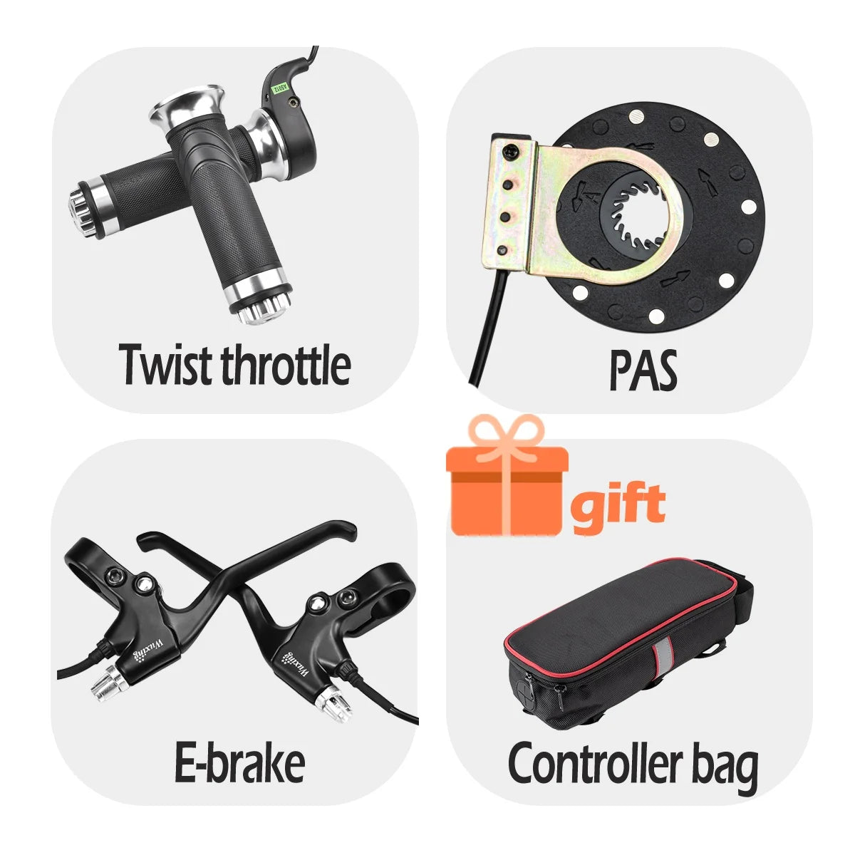 24V 36V 48V 60V Electric Bike Brushless Controller with LCD Display E-bike Accessories Parts E-Scooter 500W S886 S830 G51 S866