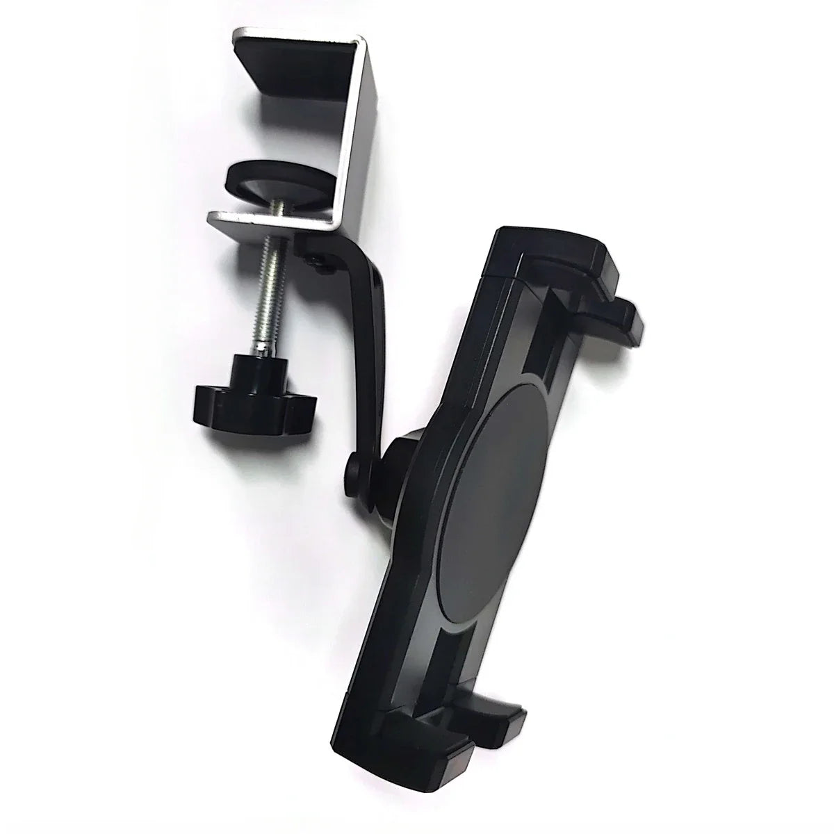 Kitchen Cabinet Tablet Mount Stand for 4-13'' Tablet & Phone Holder Stand Metal Tablets Cellphone Clamp Holder for IPad Air Pro
