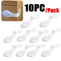 1/5/10PCS Multifunctional Baby Bag Lock Children's Cabinet Locks Punch-free Childproof Drawer Lock Anti-pinch Baby Equipment
