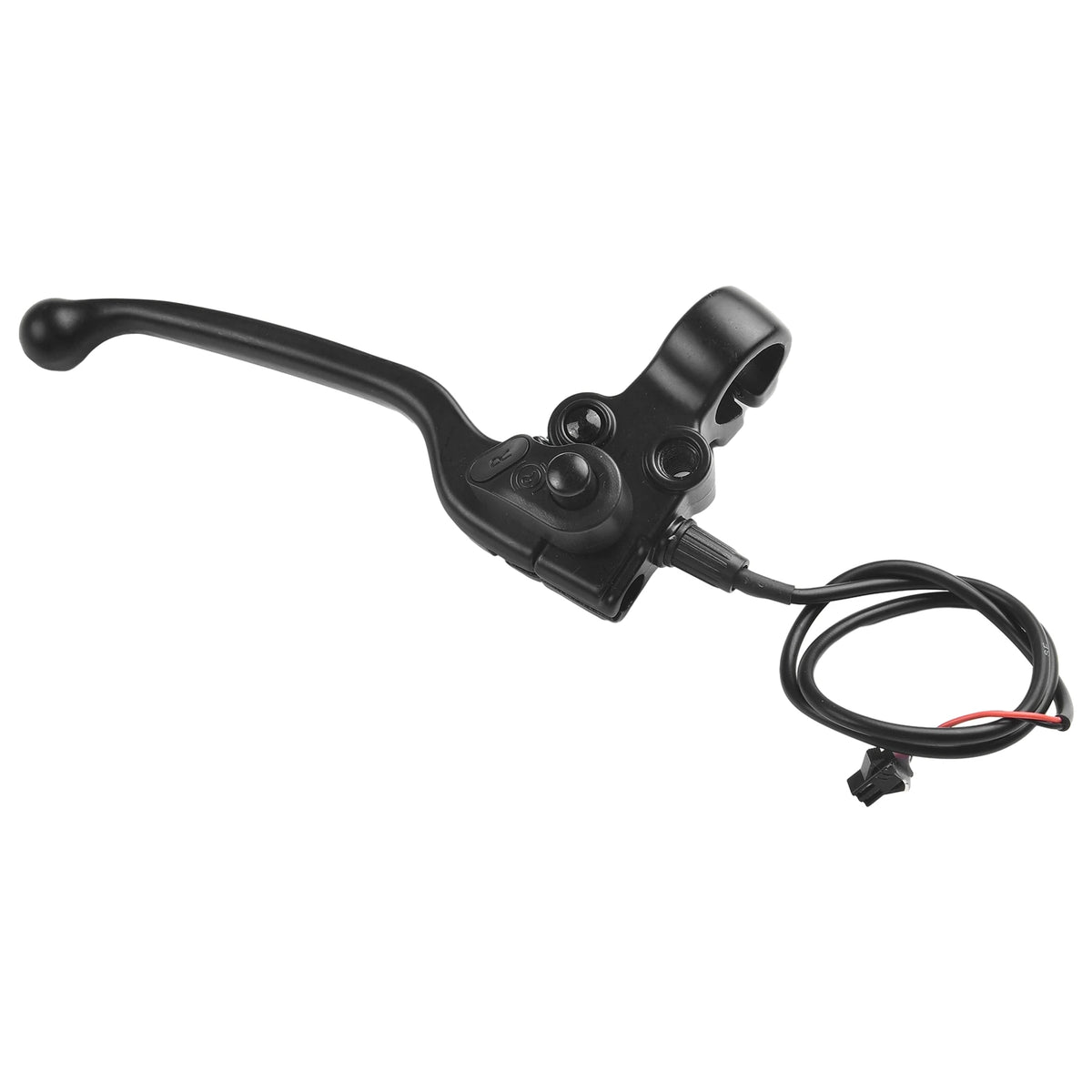 1 Pair E-Bike Mechanical Brake Levers Electric Bicycle Part With Parking Button 2-pin Male Cycling Handle Ebike Accessories