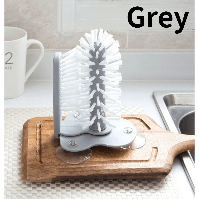 1pc Cup Scrubber, Glass Cleaner, Bottles Brush, Sink Bottle Cleaning Brush,Kitchen Gadgets, Kitchen Accessories,Cleaning brush