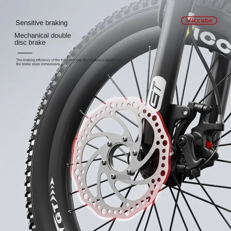 20 Inch Adult Children's Bicycles Boys Aged 6-12-15 Teenagers Middle School Students Girls Variable Speed Mountain Bikes Ultra