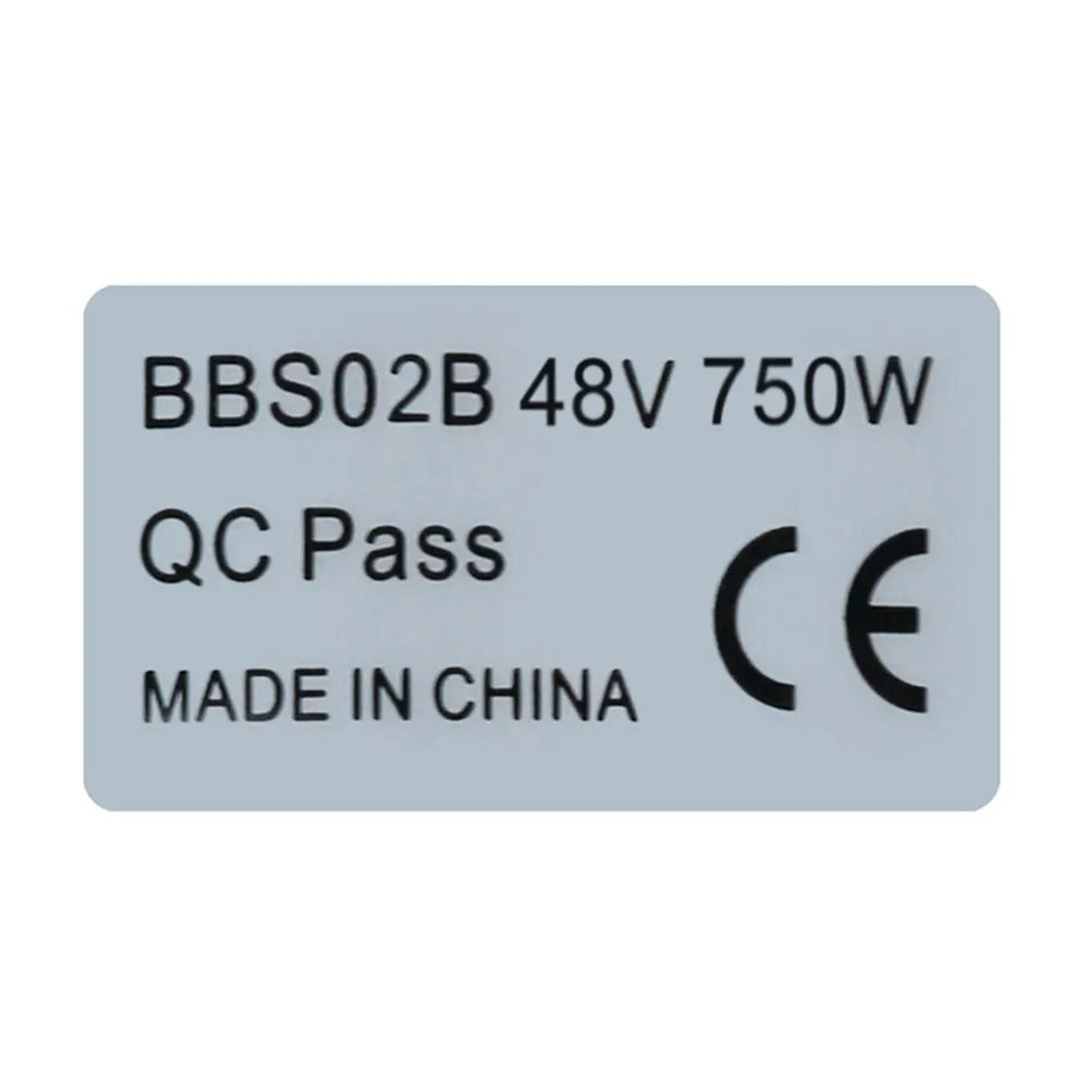 20 Pcs Ebike Stickers Label For 36V 250W/48V 750W Electric Bicycle Motor  Label Stickers For BAFANG E-bike Accessories