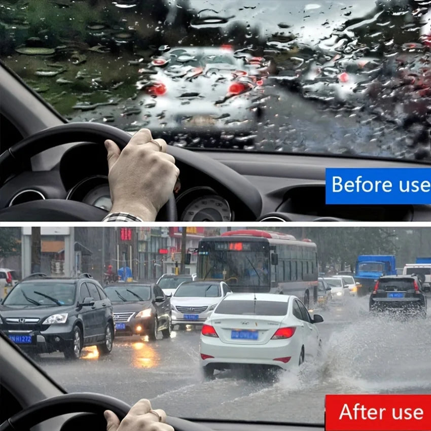 Auto-Glas-Anti-Regen-Spray, wasserabweisende Beschichtung, wasserdichter, regenfester, beschlagfreier Glasreiniger, Auto-Windschutzscheiben-Reiniger