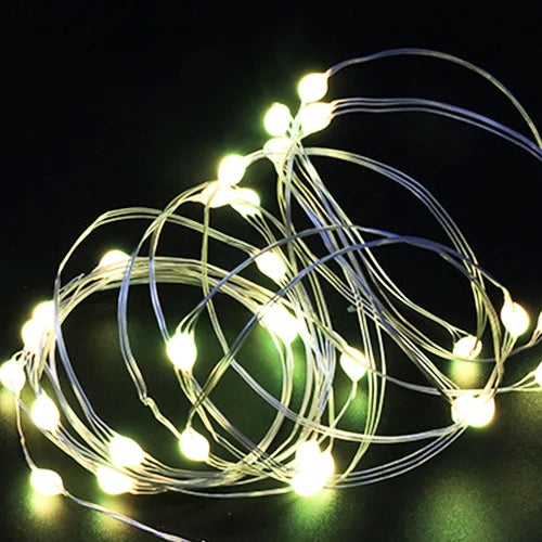 10/PCS 5M/3M LED Lantern Christmas Fairy Tale Lamp Lantern Cake Gift Box Creative Star String Light Battery Copper Wire Light