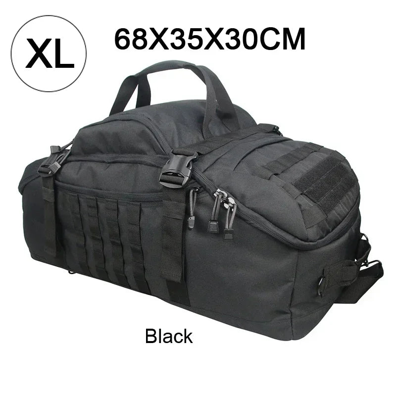 25L 45L 80L Large Duffle Bag Tactical Backpack Outdoor Camping Bags Molle Men Backpacks Travel Bag for Hiking