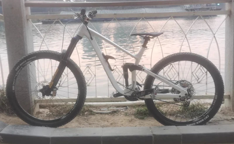 Bicycle Soft Tail Frame, Trunnion，Full Suspension, 29/27.5ER Boost, 148mm,Aluminium,  Travel 175mm 4 Links,MTB, AM DH Cycling