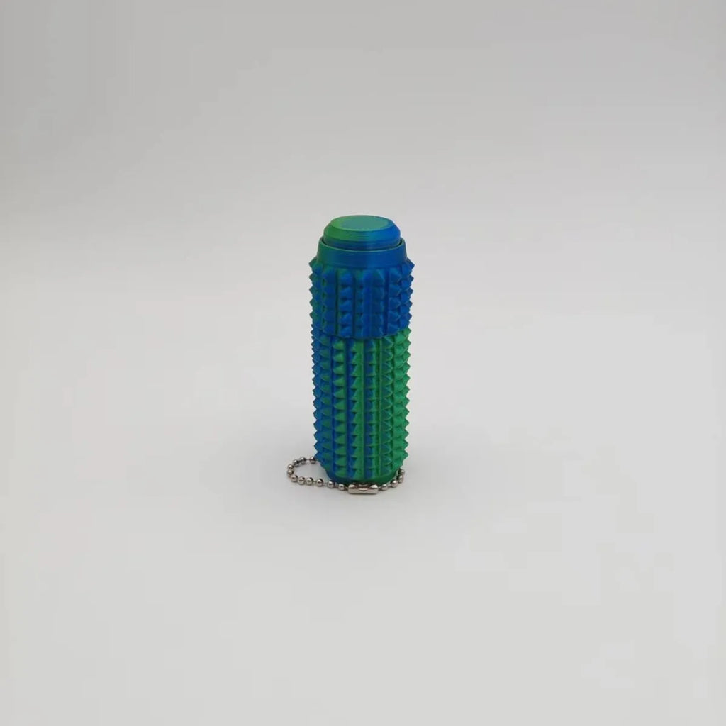 Spiky Gradient Rotating Fidget Stick Tactile Stress Relief Gadget Portable Pocket Adult Anti-Anxiety EDC Relax Holiday Gift