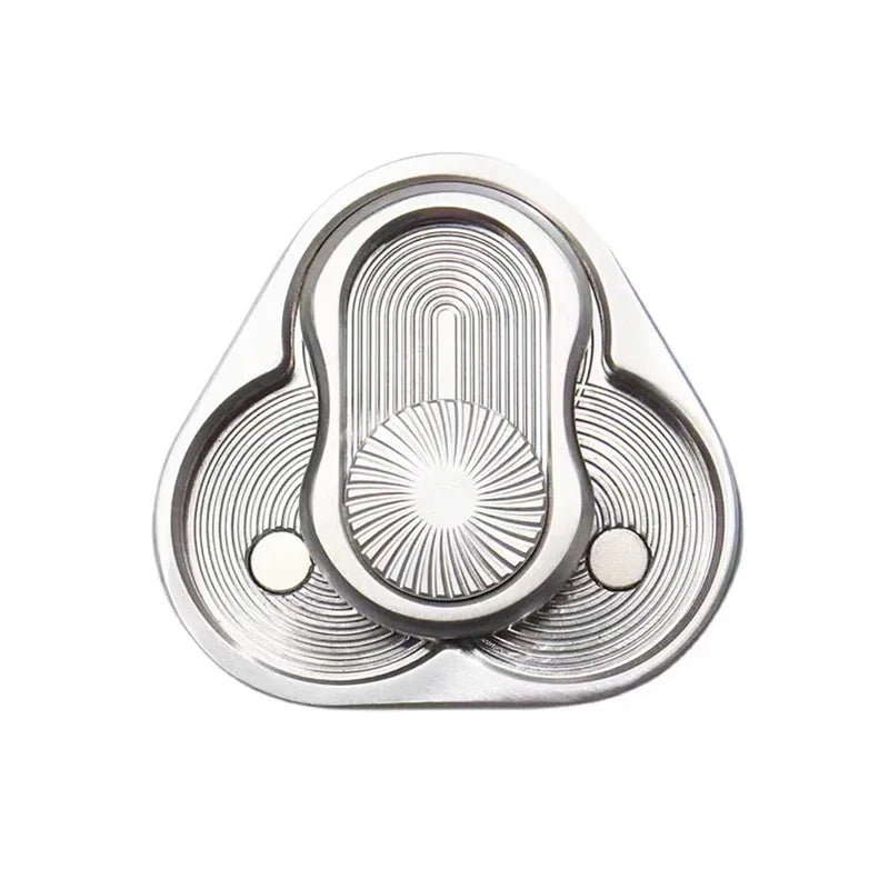 Triangle Magnetic Fidget Slider for Adults EDC Metal Finger Push Card Anti Stress Spinner Toy Autism Anxiety Relief Sensory Toys