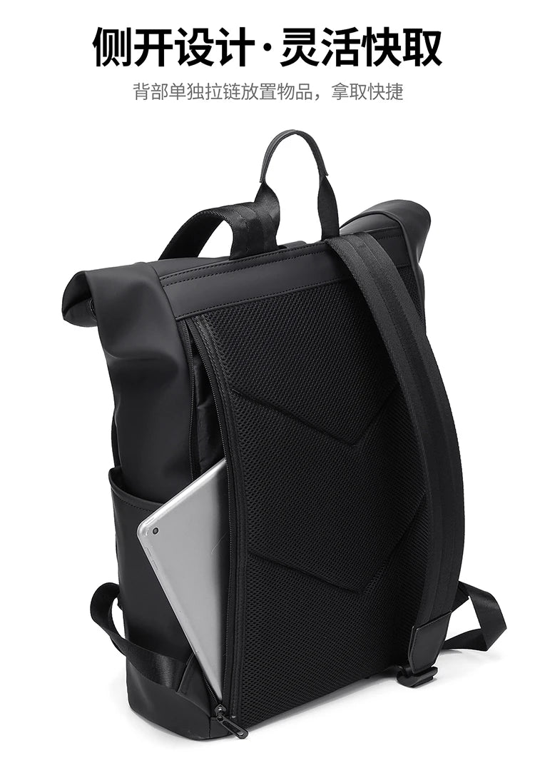 Oxford Erweiterbare Herrenrucksäcke, wasserdichter Sport-Reiserucksack für Herren, 15,6 Zoll Laptoptasche, Luxustaschen, Mochilas Para Hombre